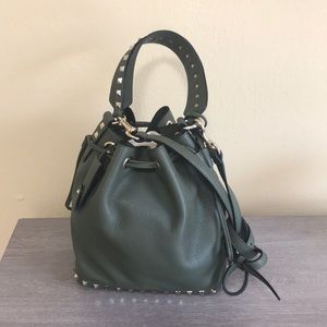 Valentino Bucket Bag (army green)